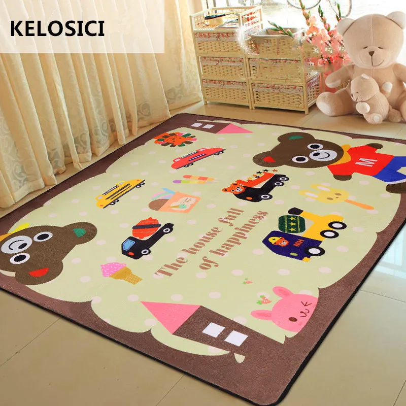 

Cartoon Children Soft Carpets Kids Room Home large Area Decor Rugs for Living Room Play Game Tapete Baby Child Bedroom Crawl Mat