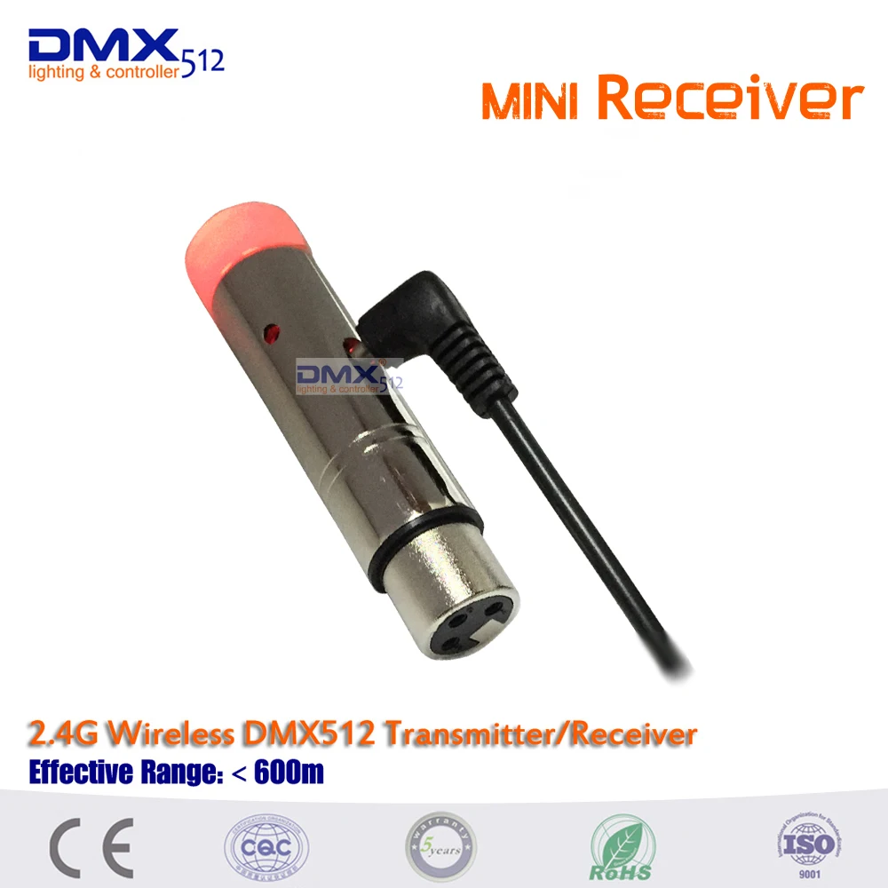 2017 new style 1PCS USB DMX512 Controller compatibility 5PCS wirelsss dmx512 controller for Stage Lighting Controller