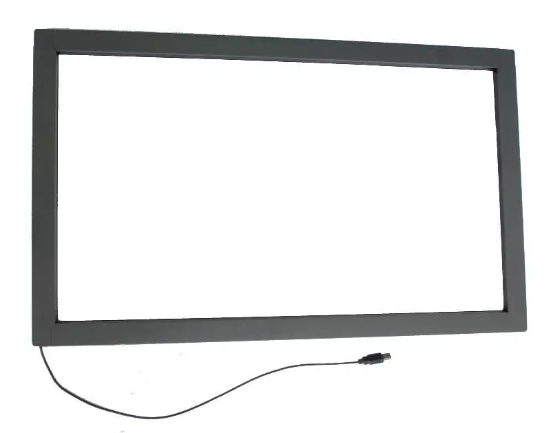 27 inch 10 points usb multi touch screen frame kit for lcd monitor with quick response and high resolution