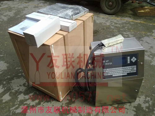 شحن مجاني الحبر النفاث الطباعة آلة (WLD-180P) استخدام على طابعة تاريخ انتهاء الصلاحية