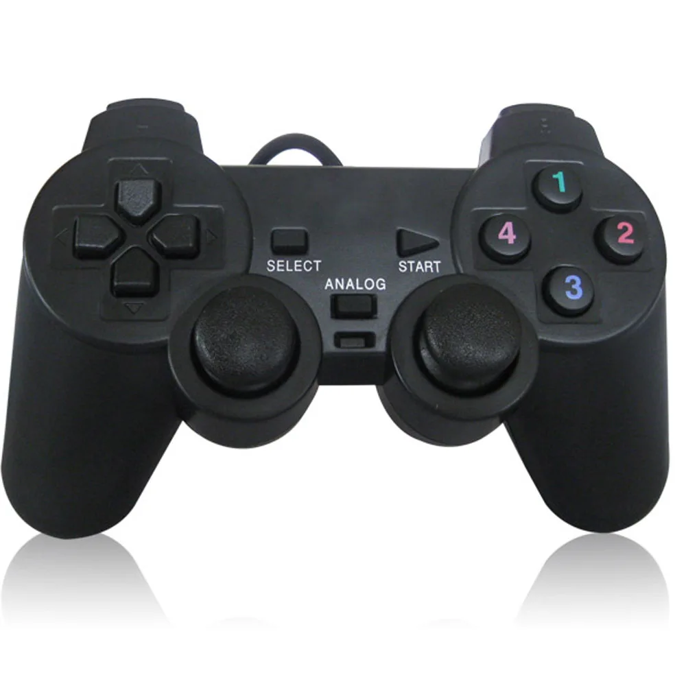 NEW Colorful Wired USB 2.0 Gamepad Joystick Joypad Game Controller for Sony Playstation 3 PS3 PC Laptop Raspberry Pi 3