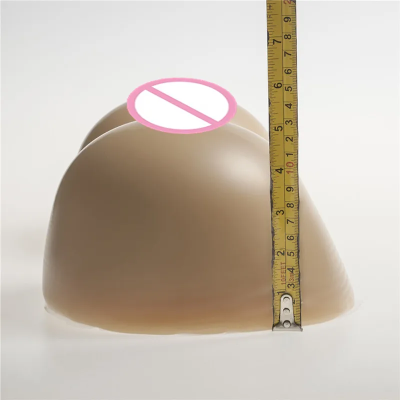 5000g/pair Huge Silicone Breast Forms Large Boobs Transsexual Drag Queen CD TV Brown round silicone breast