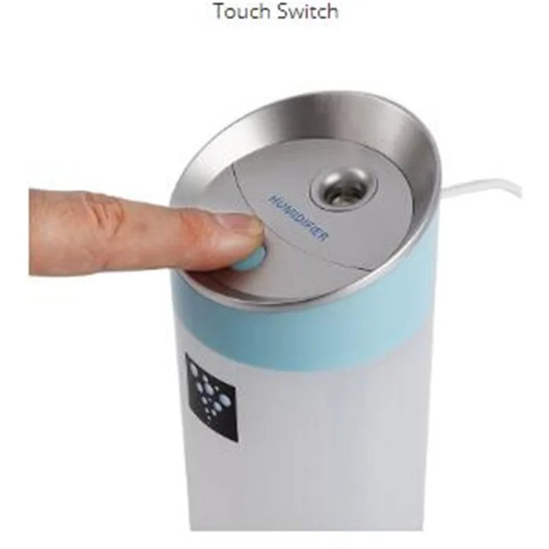 300ML USB Humidifier Mini Aroma Diffuser Humidifier For Car Essential Oil Diffuser Huile Essentil Room Humidificador 7 Led Color