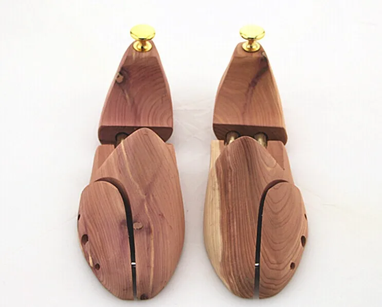 1 Pair Wooden Shoe Tree Stretcher Shaper Keeper Adjustable Width Shoe Tree Stretcher Shaper Wood Crafts W0011