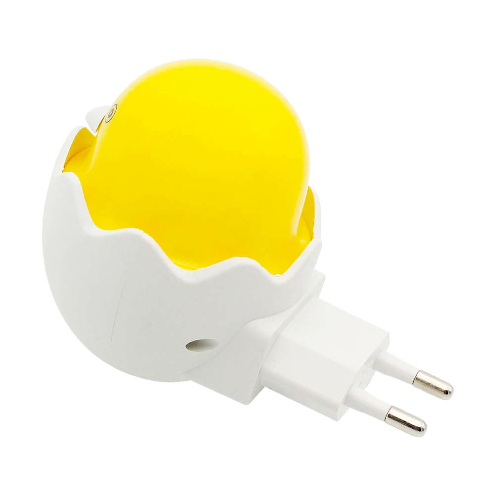 ANBLUB Yellow Duck LED Night Light Control Sensor LED Wall Lamp Remote Control for Home Bedroom Baby Children Kids Gift EU Plug