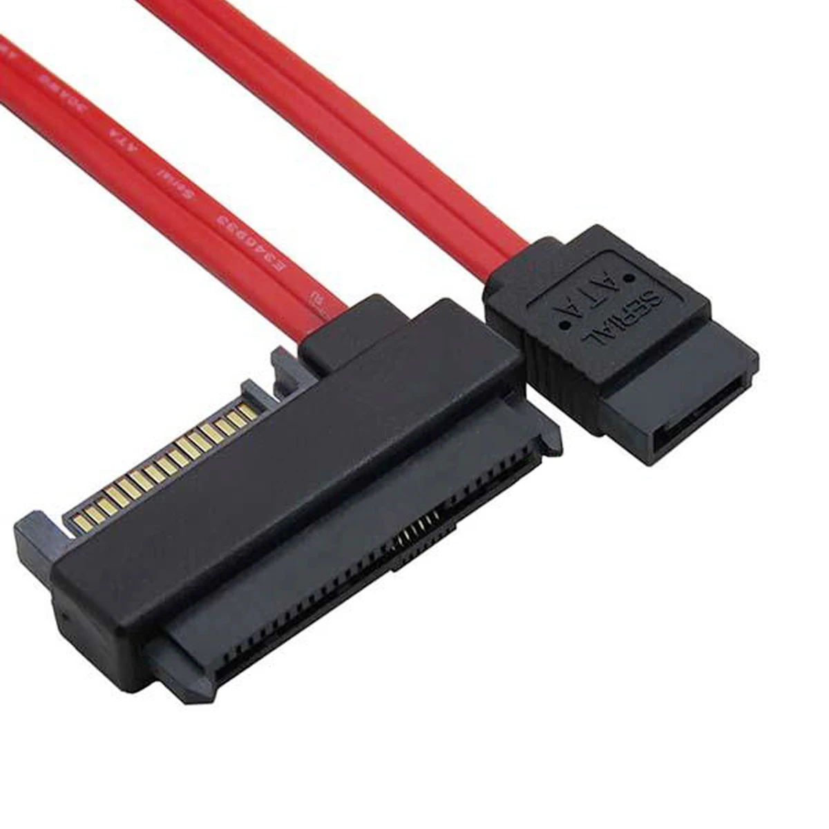 SFF-8482 SAS 29 Pin To 7 Pin SATA Hard Disk Drive Raid Cable With 15 Pin SATA Power Port