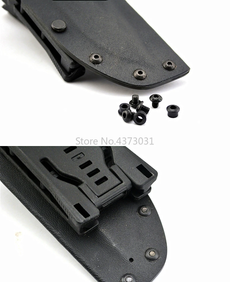 4pcs Stainless Steel Chicago Screws Pocket Folding Knife Scabbard Screws with Colorful Washer for 1.5mm/2.0mm Kydex Plate