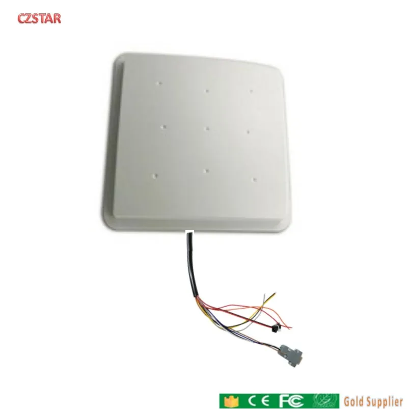 Imagem -04 - Leitor de Cartão Rfid Uhf Integrativo 6m de Longo Alcance 8dbi 9dbi Antena Rs232 Rs485 Wiegand Tcp ip Sistema de Gerenciamento de Estacionamento em Rede