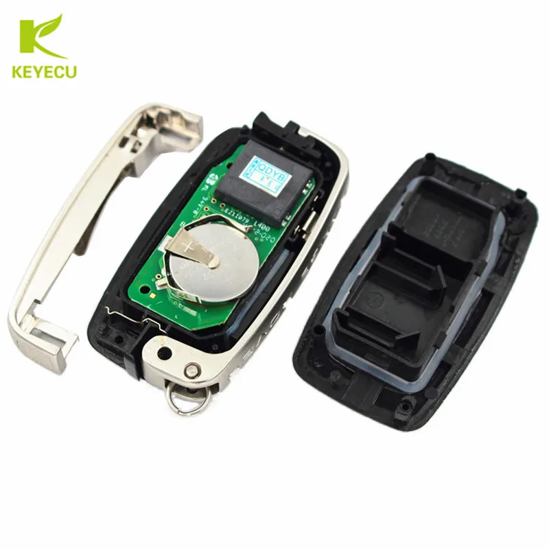 KEYECU sostituzione Smart Remote Key FOB 5 pulsante 315MHz/ 434Mhz per LR4 Range Rover Evoque/ Sport 2010-2015 kprops tf10a con parole