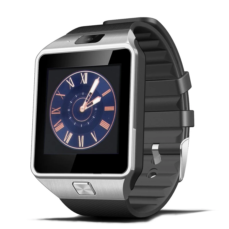 DZ09 montre intelligente horloge avec fente pour carte Sim Message poussoir connectivité Bluetooth téléphone Android mieux que montre intelligente pour hommes