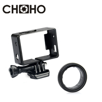 UV Lens Filter Protector Filtro + Standard Protective Frame Case for Gopro Hero 3 3+ 4 Accessories