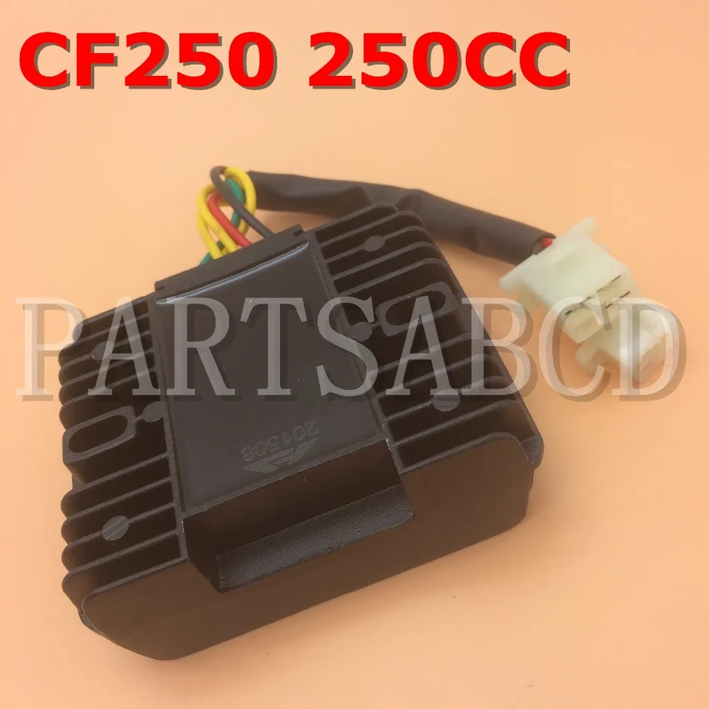 PARTSABCD CF250 Regulator Rectifier For 250cc Helix CN250 Roketa MC-54 Jonway YY250T Dirt Bike ATV Quad Go Kart Moped Scooter