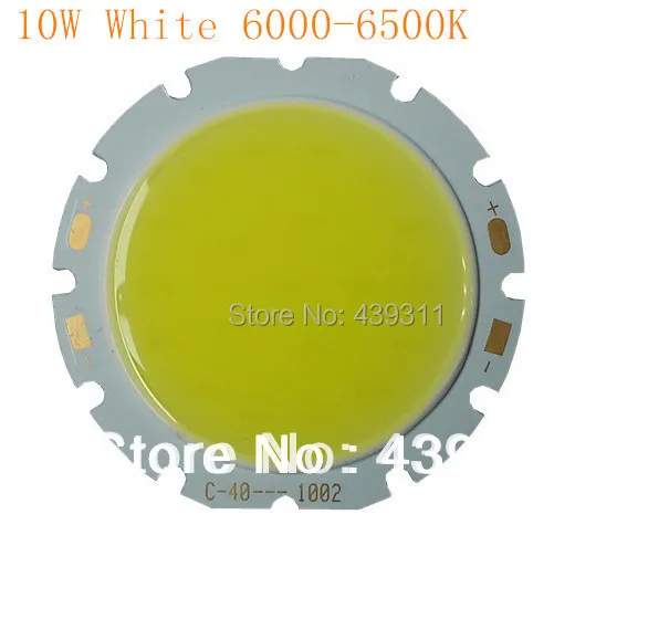 10W COB LED Warm White 3000-3200K Pure white 6000-6500K 300mA 29-36V 850-950LM  S Chip  5PCS