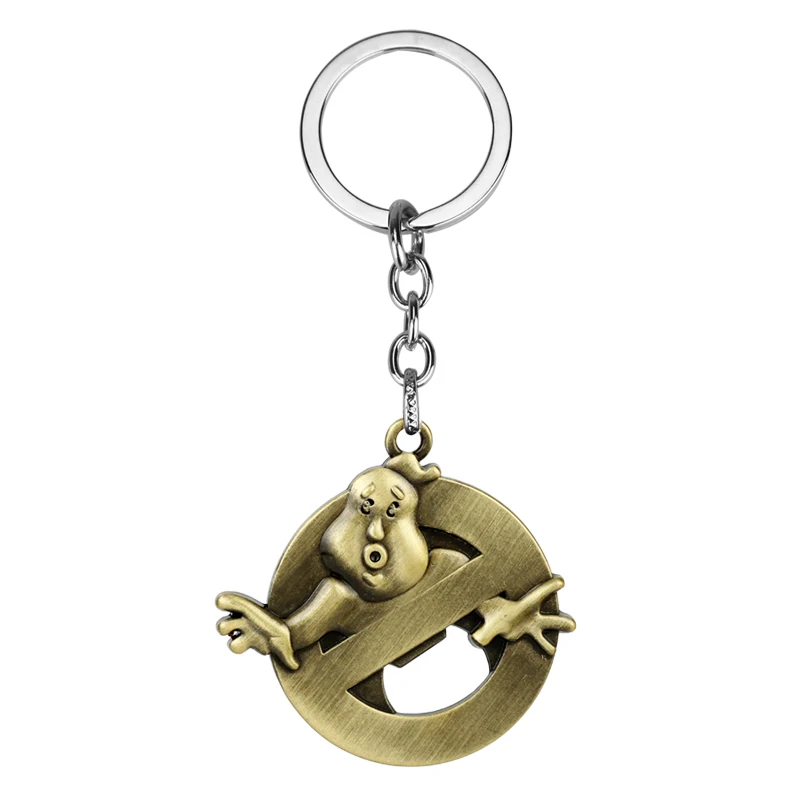 dongsheng Ghostbusters Logo pendant Keychain Ghostbusters Movie Jewelry Funny key Chains Bottle Opener Keyrings For Men Car