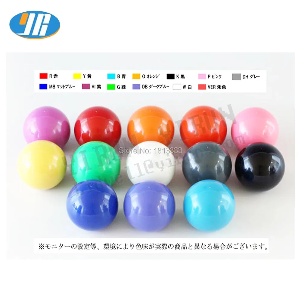 Japan Original SANWA LB-35 Ball Arcade Game 8YT Joystick Topball Rocker Round Head 35mm Balltop Fits JLF-TP-8T Stick Knob