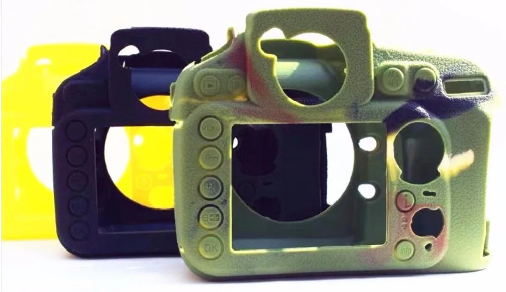 New Soft Silicone Case Protective Rubber Bag for Nikon D610 D600 Cover Camera case