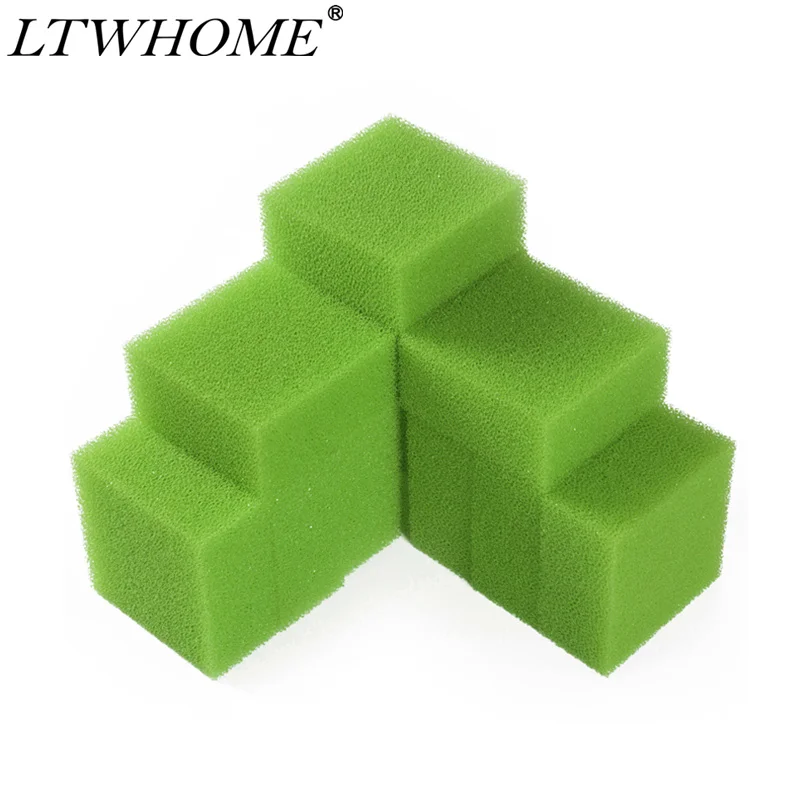 LTWHOME Compatible Medium Aquarium Foam Filter Pads Fit for Juwel Compact / Bioflow 3.0