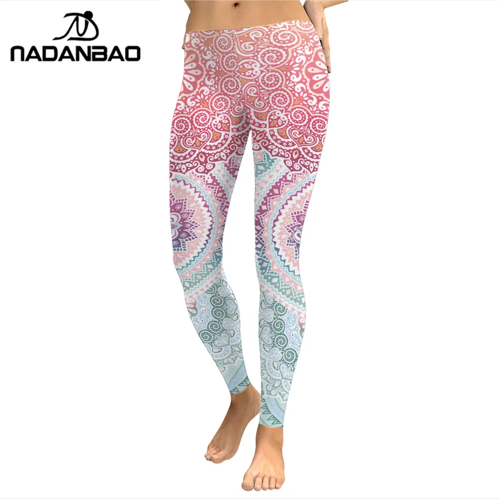 NADANBAO Autumn Legging Black Blue and Purple Objects legins Printed leggins Women leggings Sexy  Women Pants