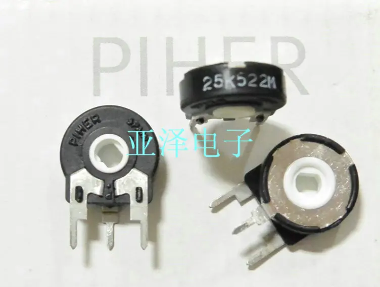 

[YK]100% imported Original potentiometer PT15-25K vertical elliptical hole switch