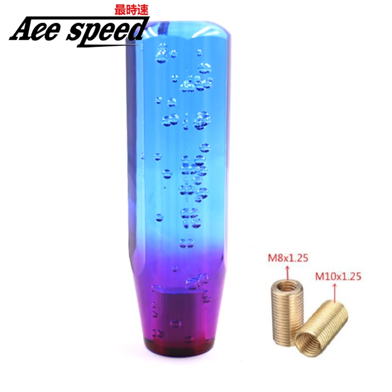 

Universal Acrylic Gear Shift Knob Extend Bubble Shifter Knob Purple Blue Colorful 10cm /15cm/20cm/25cm Available