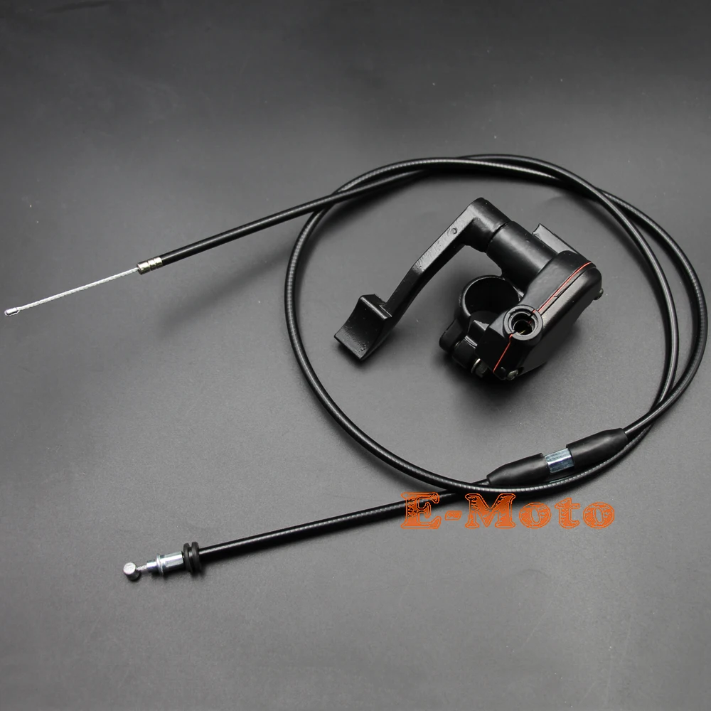 ASSEMBLY THUMB THROTTLE Lever Controller Switch Throttle Cable For 150cc 200cc 250cc 300cc ATV Quad Bike