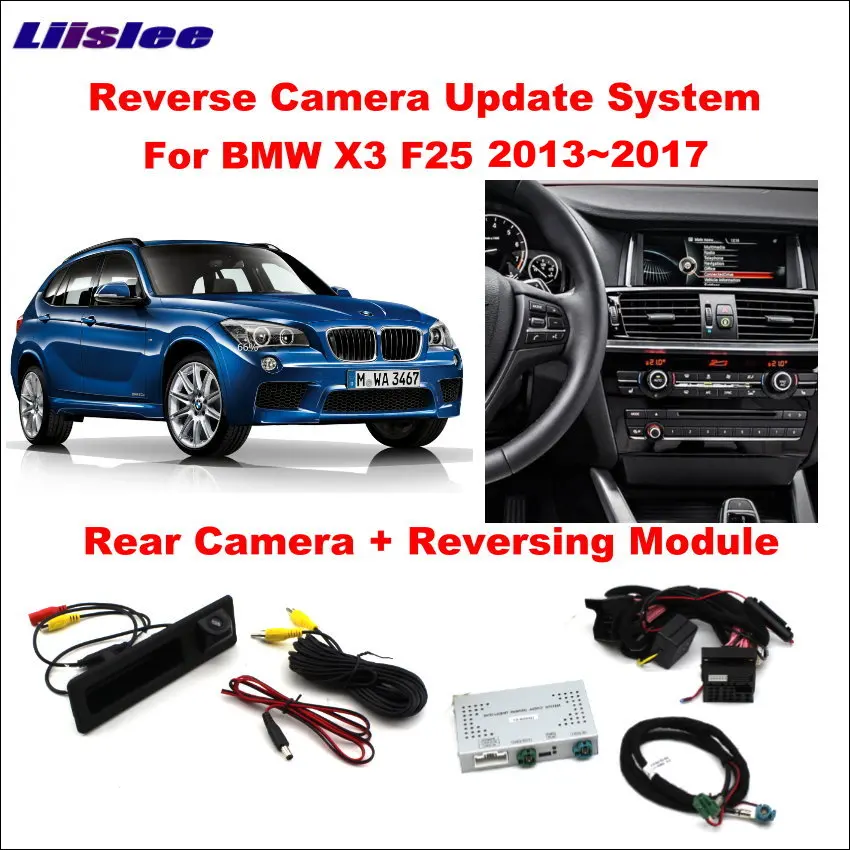 

For BMW X3 Series F25 2010-2017 NTB System Car Reversing Rear Camera Original Screen Upgrade Decoder Track Box Interface Module