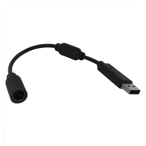 Imagen 1 del producto 10 Uds. Por lote Cable de ruptura USB con filtro para Xbox 360 negro