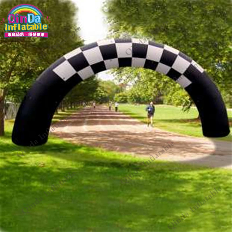 

6m Span 20ft Inflatable Arch Tent For Racing Match,inflatable Finish Line Arch For Event