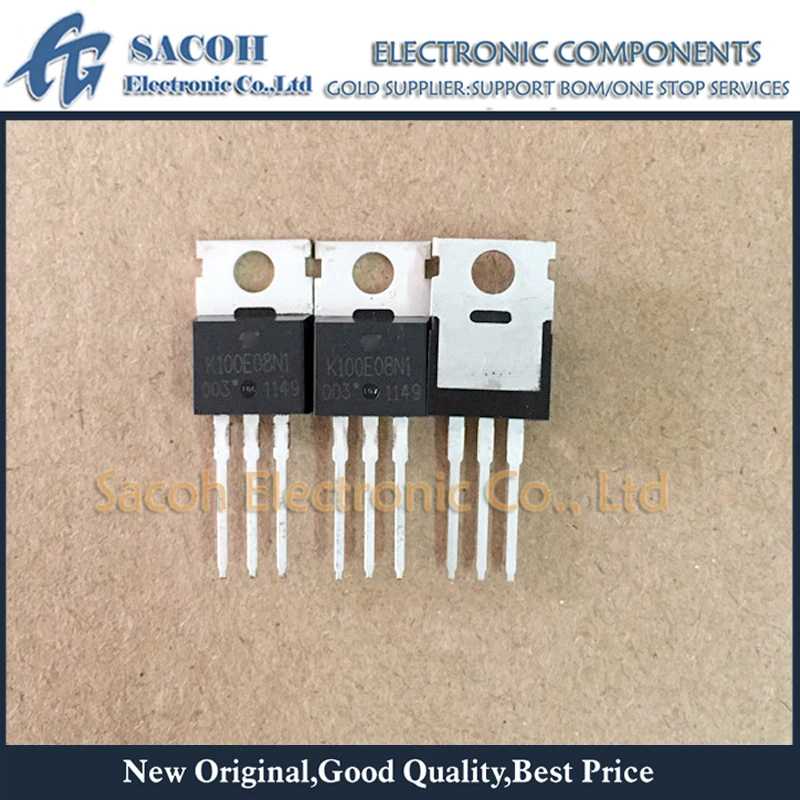 

Refurbished Original 10Pcs/Lot TK100E08N1 K100E08N1 K100E08 100E08 OR TK100A08N1 K100A08N1 TO-220 100A 80V Silicon N-Channel MOS