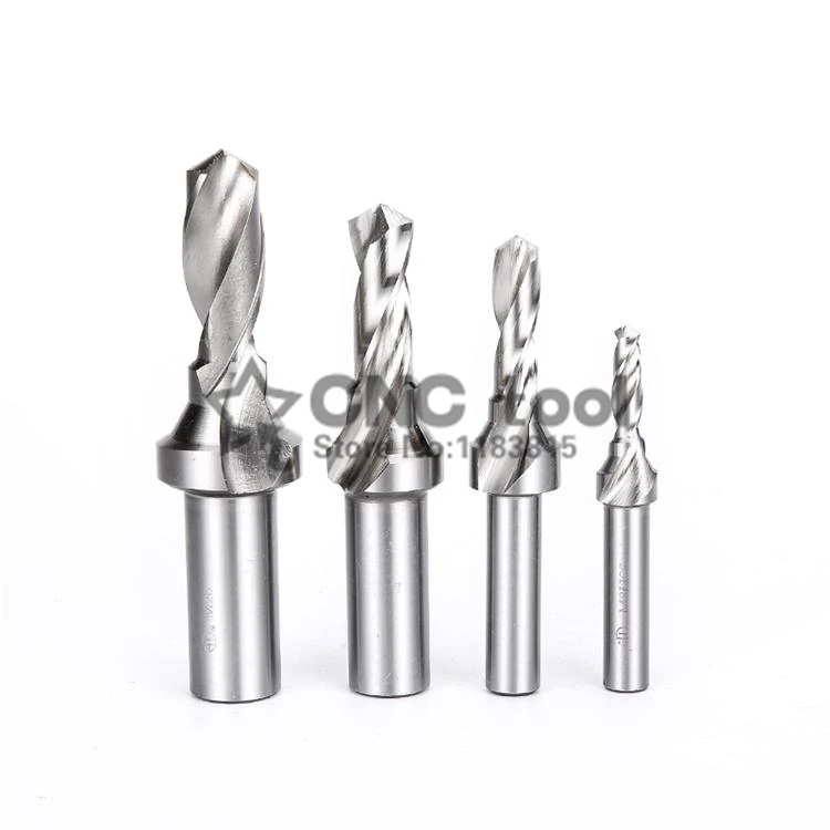 M5 = 4.2x16-5.0X5 Mm'' 2 Pcs HSS-M2 Afkanten Boor Centrum Boor-C Gebruik M5 Tap boor, afschuining, Een Tijd Goede Verwerking: Staal