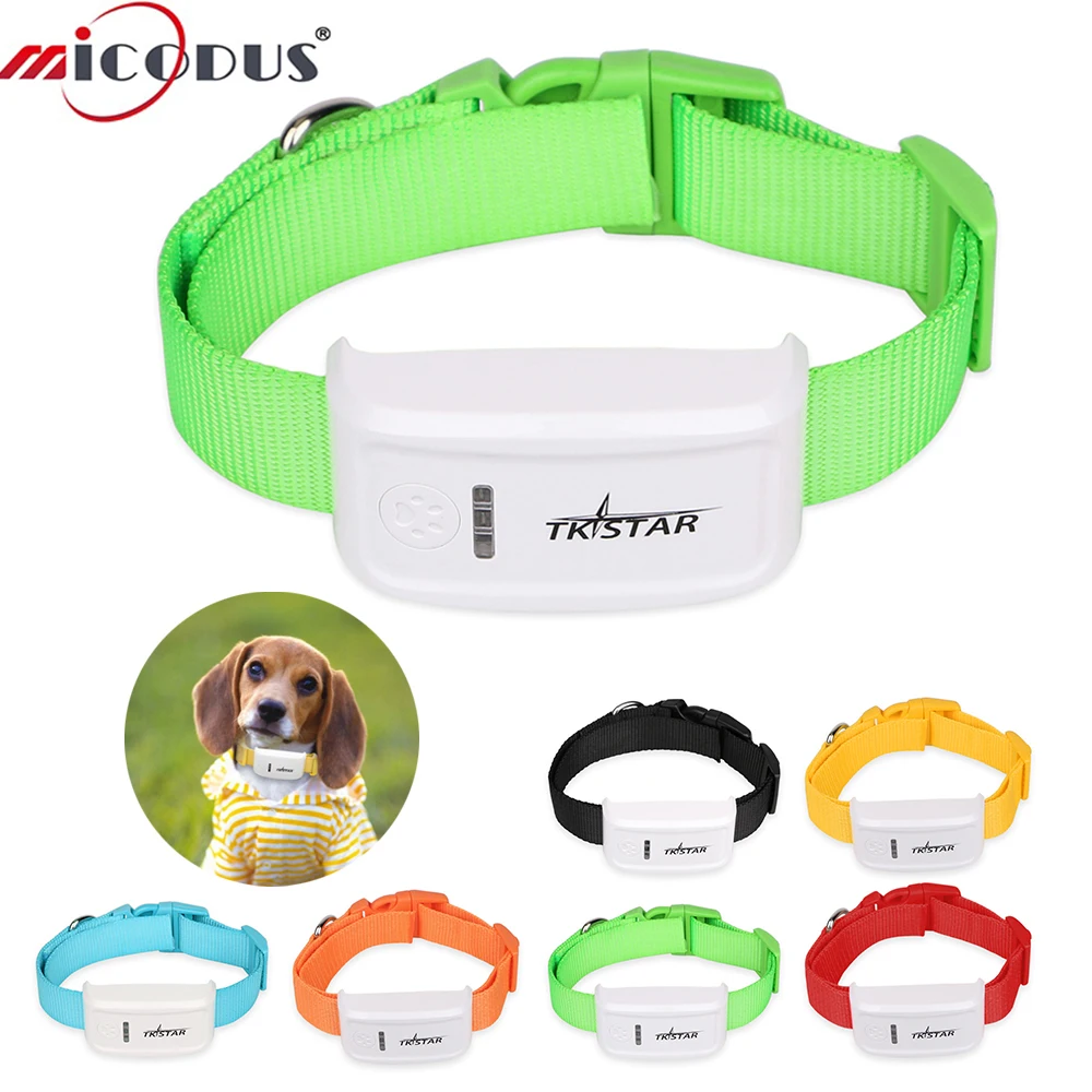 Traceur GPS pour chiens et chats, étanche, batterie 1000mah, localisateur GPS pour chats, 400 heures d'autonomie en veille, détecteur d'animaux domestiques, application Web gratuite, moniteur vocal à géo-clôture