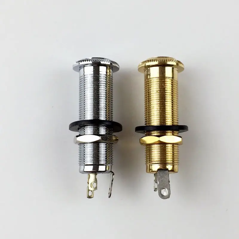 1 Piece Stereo Long Threaded Output Jack for Ibaz Electric Guitar Bass MADE IN KOREA