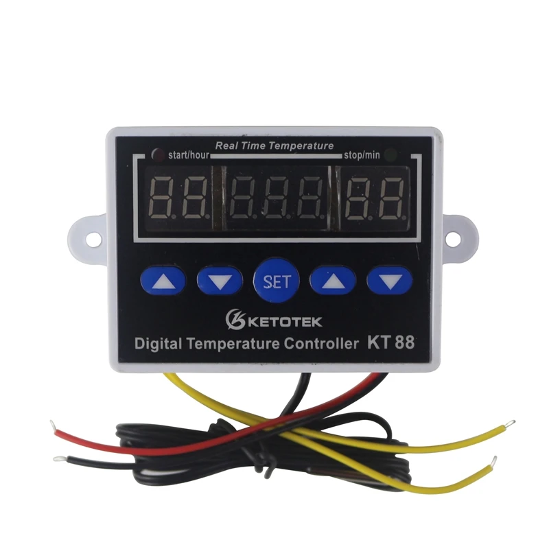 Thermostat Digital Temperature Controller 12V 220V LED Temperature Regulator Switch Control for Aquarium Incubator Sensor