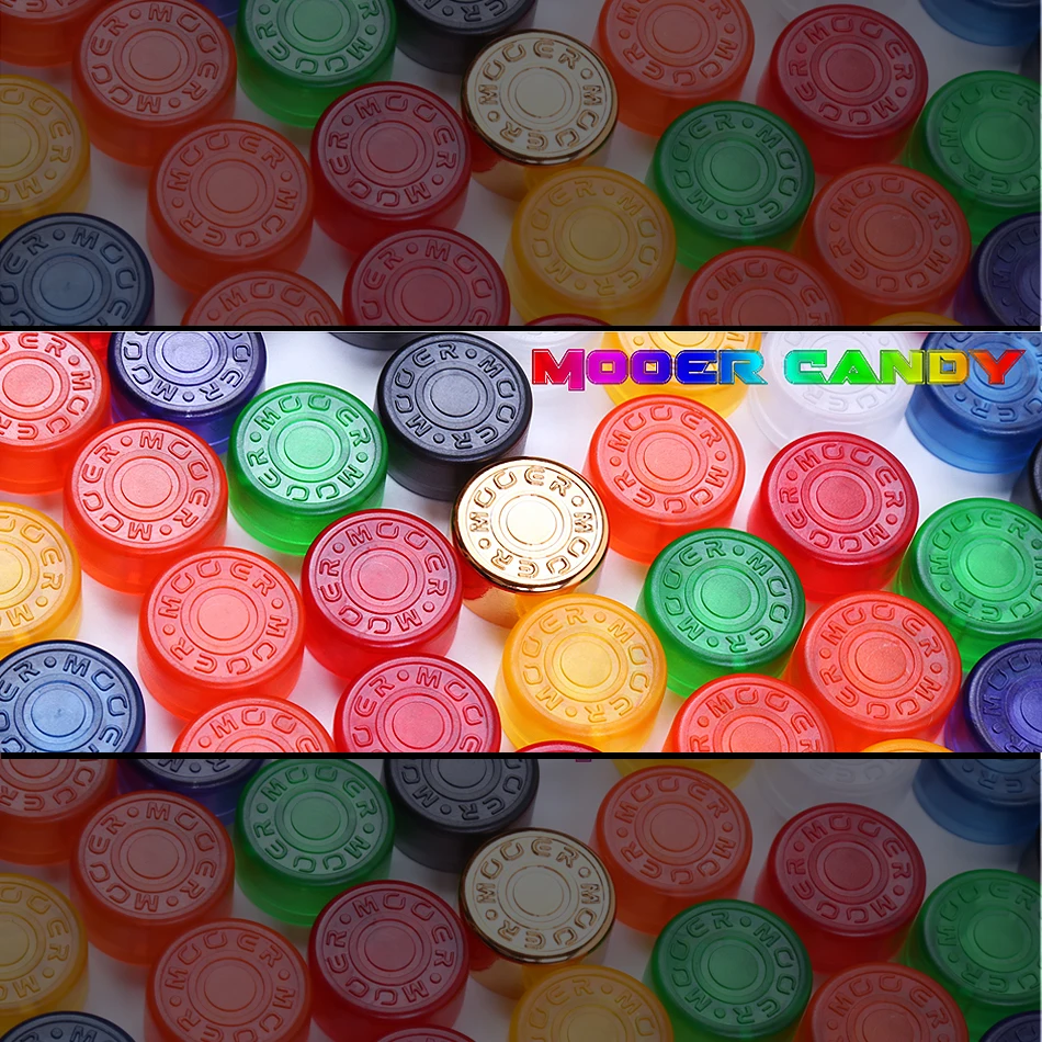 Mooer Candy Footswitch Topper Footswitch toppers are colorful plastic bumpers Guitar accessories