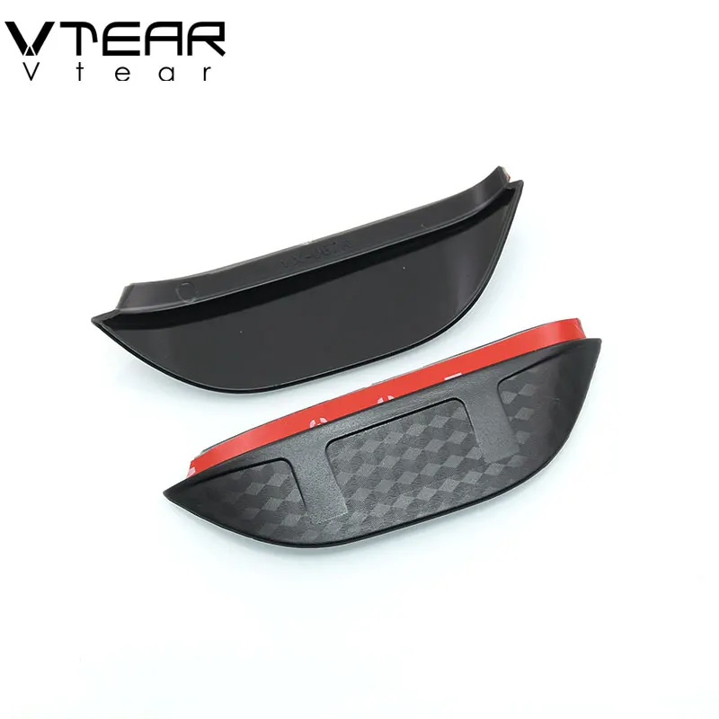 Vtear For Kia Rio 4 X-Line rear view mirror visor side Sun Rain Protection Shield Exterior body decoration accessories 2017-2019