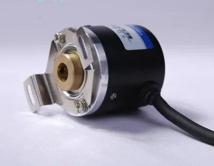 

Free shipping Hollow shaft photoelectric rotary encoder ZKP3808 2000 pulse 2000 wire ABZ three phase 5-24V