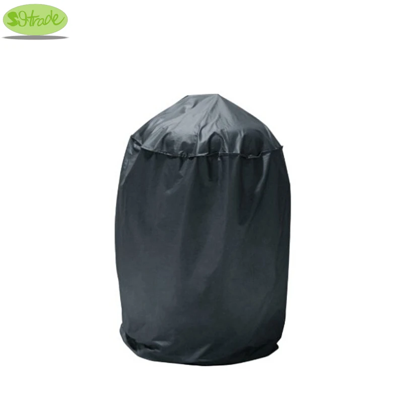 

24.5" Black BBQ Grill Protective Cover,Dome Smoker Cover, Outdoor Barbecue Grill Coat, Custom Made Available