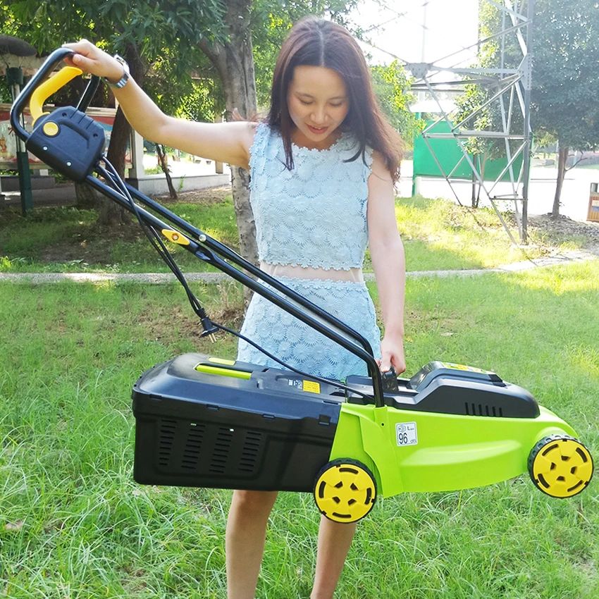 New Arrival 1600W Home Electric Lawn Mower Touching Lawn Mowers Push-type Lawn Mower 230V-240V / 50Hz 320mm 3300r/min Hot Sale