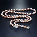 Delicate White Natural Pearl Pendant for Women