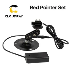 Red Laser Locator Red Dot Beam Marking Positioning Red Focusable Laser Diode Module +Battery Case+mount For marking machine