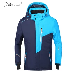 Detector Men Ski Jacket Winter Snowboard Suit Men's Outdoor Warm Waterproof Windproof Breathable Clothes