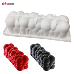 SHENHONG Cloud Silicone Cake Mold Pan For Baking Chocolate Sponge Cakes Mousse Dessert Cake Decorating Tools Molds Spiral Cake