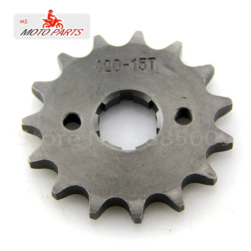 420 10T-19Tooth 20mm Front Engine Sprocket for Orion Taotao SSR SDG Dirt Pit Bike ATV Quad Motor Moped Buggy Scooter Motorcycle