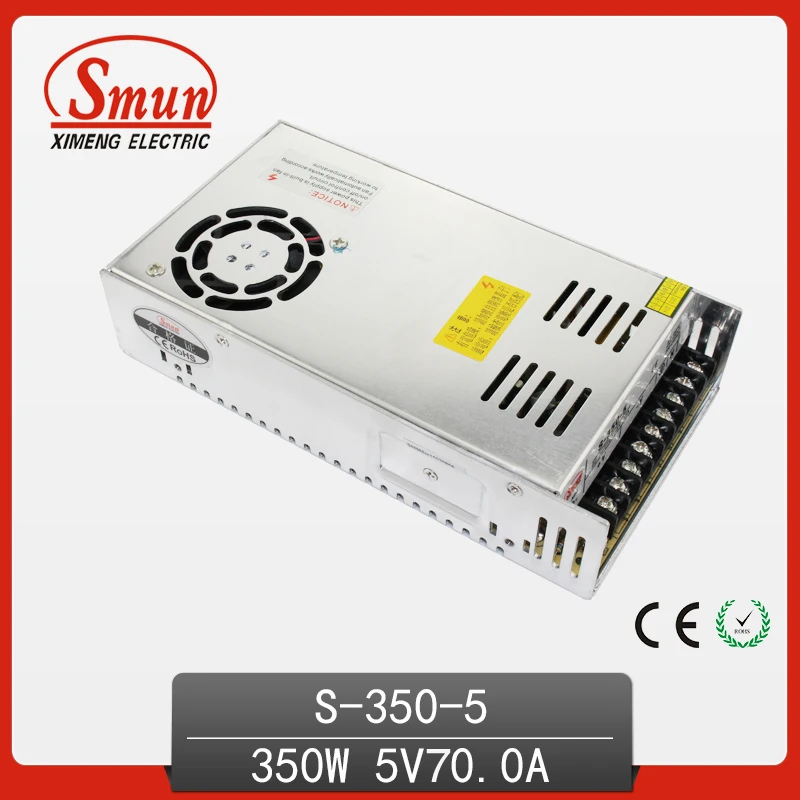 350W 5V 50A Single Output Switching Power Supply 220VAC Input Smun AC/DC Power Supply