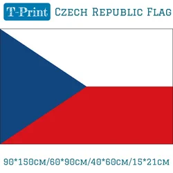 90*150cm/60*90cm/40*60cm/15*21cm  Czech Republic Polyester National Flag For Sports games flag Sports meeting