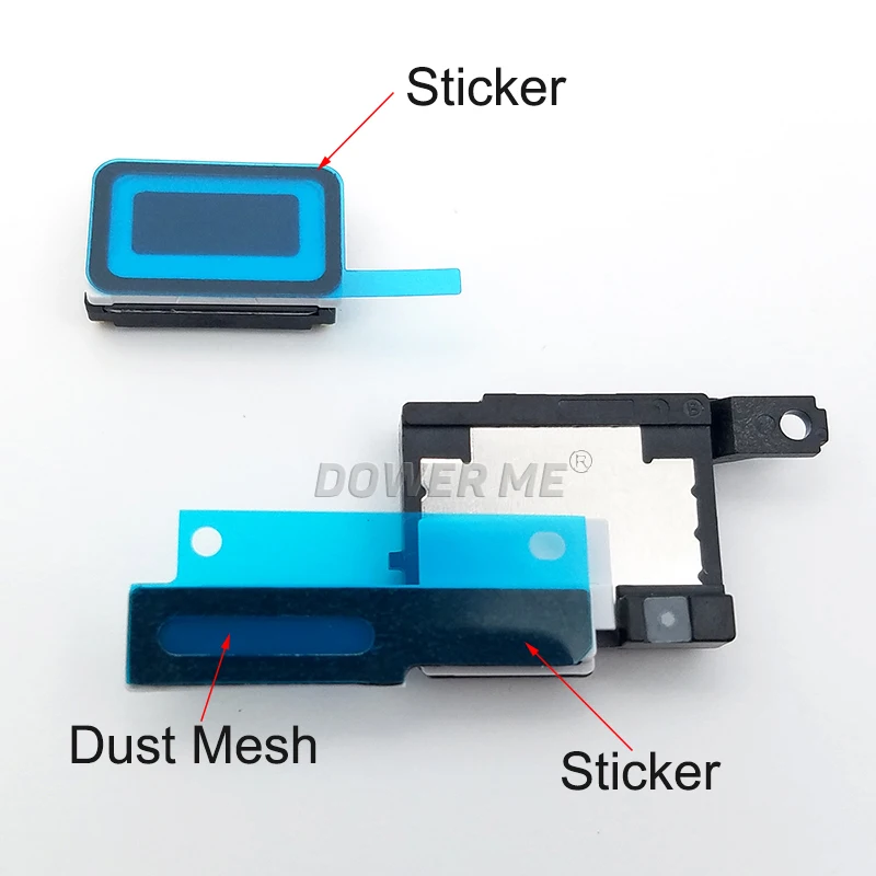 Aorcarmo Top Earpiece Ear Speaker Bottom Loudspeaker With Holder Frame Buzzer Ringer Assembly For Sony Xperia XZ1 G8341 G8342