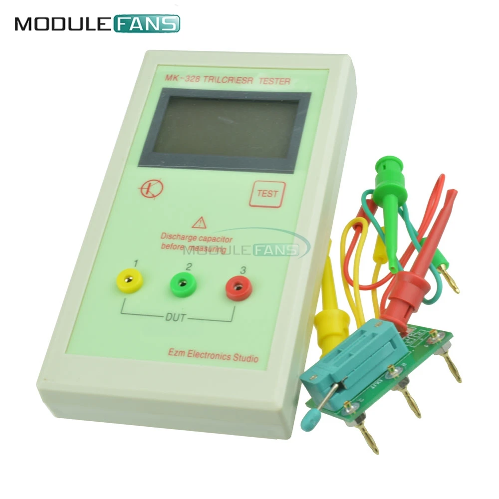 Diy MK-328 Meter Tester Transistor Induktivität Kapazität Widerstand LCR TEST MOS/PNP/NPN Automatische Erkennung – Detail 5