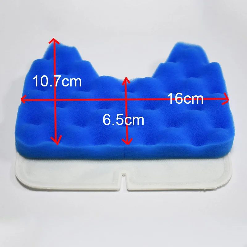 Filtro de poeira para aspirador de pó samsung, série sc65/66/67/68, substituições de filtros de limpeza