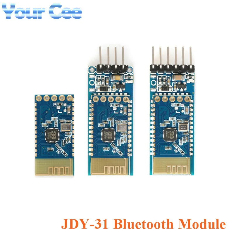 5 szt./1 szt. JDY-31 SPP-C Moduł Komunikacji Bezprzewodowej WiFi z Portem Szeregowym, Przejściówka 2.4G, Kompatybilny z Bluetooth (JDY-30 HC-05 HC-06)