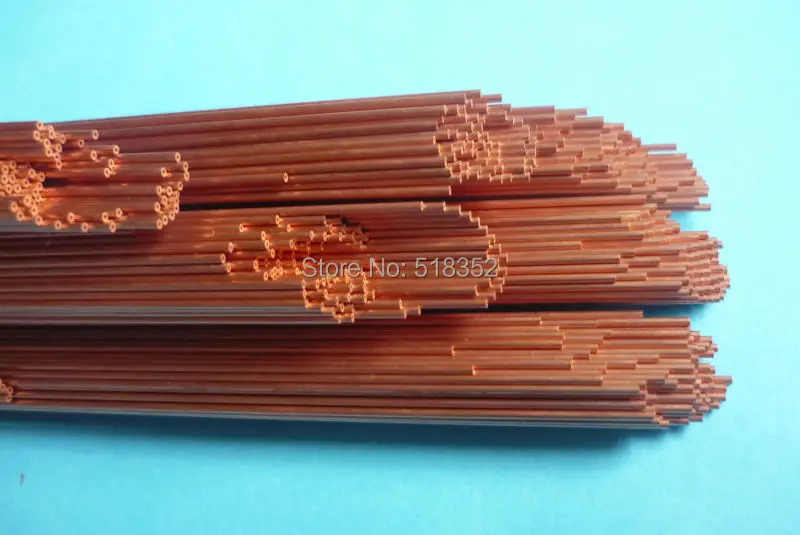 

1.8mmx500mm Single Hole Ziyang Copper Electrode Tube for EDM Drilling Machines